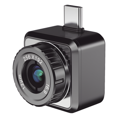 MINI2PLUS - Cámara Termográfica Portátil para Celulares (Android) /  Conector Tipo USB - C / Lente 6.9 mm / IP40  / JPEG (Imagen) / Video (MP4) / Rango de Medición de -20°C a 350°C