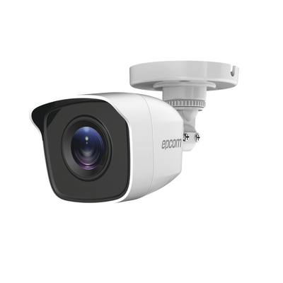 Cámara Bala TURBOHD / 5 Megapixel / Lente 2.8mm / Ángulo 85° / IR EXIR 20 m (65.6 ft) / IP66 / Metal / TVI-AHD-CVI-CVBS
