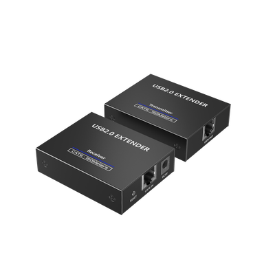 Extensor USB 2.0 / 4 Puertos / Alcance 150 m (492.1 ft) / Cat 5e/6/6a/7 / Conexión en Cascada / Protección contra Sobretensiones