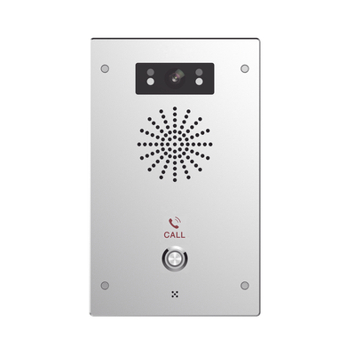 Video Intercomunicador IP / 2 Líneas SIP / Cámara 2 Megapixel / IR Nocturno / IP65 / IK10 / PoE / -40°C a 70°C