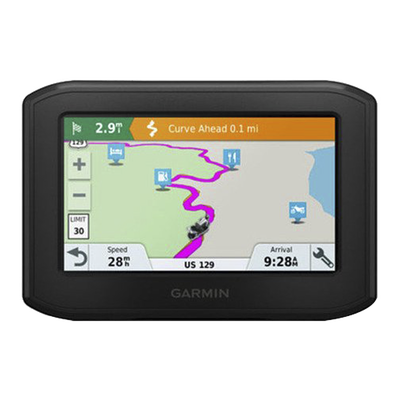 Navegador GPS para Motocicleta / Pantalla Táctil 4.3" Resistente / Ruteo Aventurero / Wi-Fi / Bluetooth / Notificaciones Inteligentes