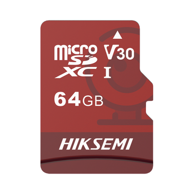 Tarjeta MicroSD / 64 GB / Lectura 95 MB/s / Escritura 40 MB/s / Clase 10 U3 / Grabación 4K / Videovigilancia 24/7