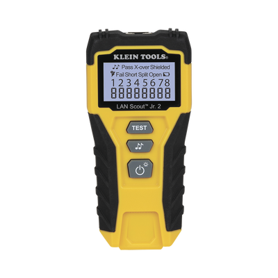 Tester de Cable LAN / Pantalla LCD Retroiluminada / Detección de Fallas Múltiples / Generador de Tono / Cat3 a Cat7 / Blindaje y No Blindaje