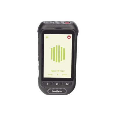 Kit de Radio PTT / Servicio Avanzado 12 Meses / GPS y Mapa / Altavoz 105 dB / Batería 3000 mAh
