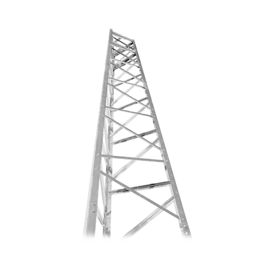 Torre autosoportada / 48 pies (14.6 m) / Acero galvanizado / Base con anclas / Sin cables guía