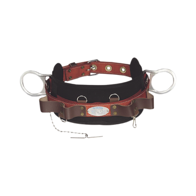 Cinturón de Liniero / Poliéster / 2 Anillos Tipo D / Talla 44 / 20' D-D / 44' Total