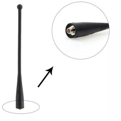 Antena Helical / 806-869 MHz / 1.5 dBi / Omnidireccional / SMA Hembra / 182.3 mm