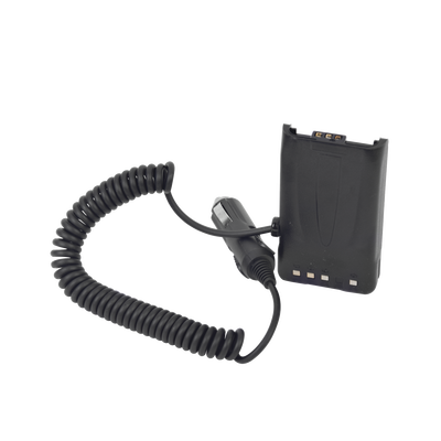 Cable Adaptador de Corriente Vehicular / 12V DC / Conector Encendedor de Cigarrillos / 200 mm / Compatible con Radios Kenwood NX y TK