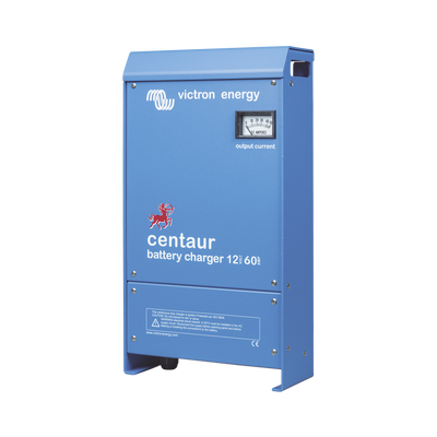Cargador de Baterías / 12V 60A / 3 Salidas Aisladas / Entrada Universal 90-265 VCA / Compensación Térmica / Caja Aluminio Epoxi / 240-600 Ah