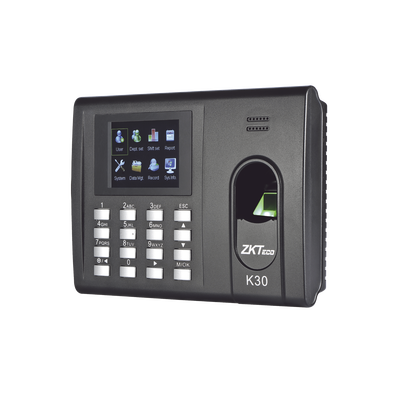 Terminal de Tiempo y Asistencia / Huella y Tarjeta 125 kHz / 1,000 Huellas / Batería de Respaldo / TCP/IP USB / Control de 1 Puerta